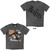 The Beatles Unisex Stone Wash: Rubber Soul (Charcoal Grey) (Back Print)