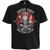 Spiral Unisex T-Shirt: Coffee And Mayhem (Black)