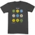 James Unisex T-Shirt: Song Titles (Charcoal Grey)