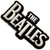 The Beatles Fridge Magnet: White Drop T Logo