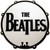 The Beatles Fridge Magnet: Drum Logo