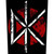 Dead Kennedys Back Patch: Vintage DK Logo