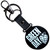 Green Day Keychain: Stacked Logo & Grenade Circle (Glow-in-the-Dark)