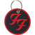 Foo Fighters Patch Keychain: Circle Logo (Double Sided)