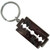 Judas Priest Keychain: British Steel Razor Blade