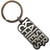 Kaiser Chiefs Keychain: Skewed Logo