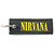Nirvana Patch Keychain: Logo (Double Sided)