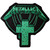 Metallica Standard Patch: Master Of Puppets Green Cross