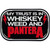 Pantera Fridge Magnet: Whiskey
