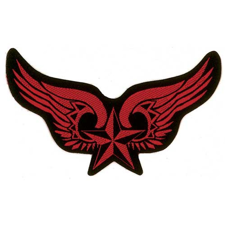 Generic Standard Patch: Winged Nautical Star