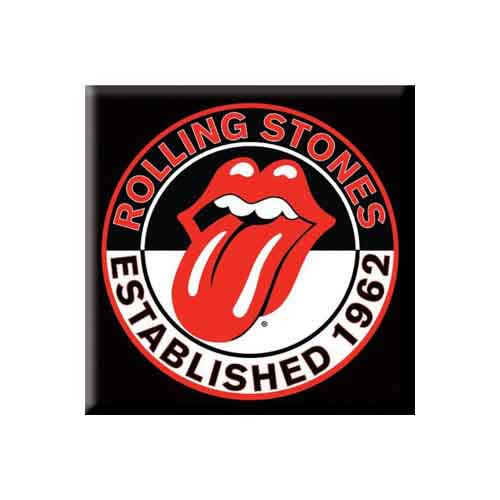 The Rolling Stones Fridge Magnet: Est. 1962 V.2