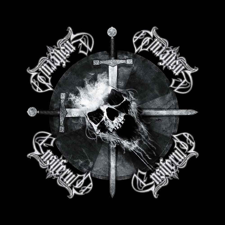 Ensiferum Unisex Bandana: Skull (Black)