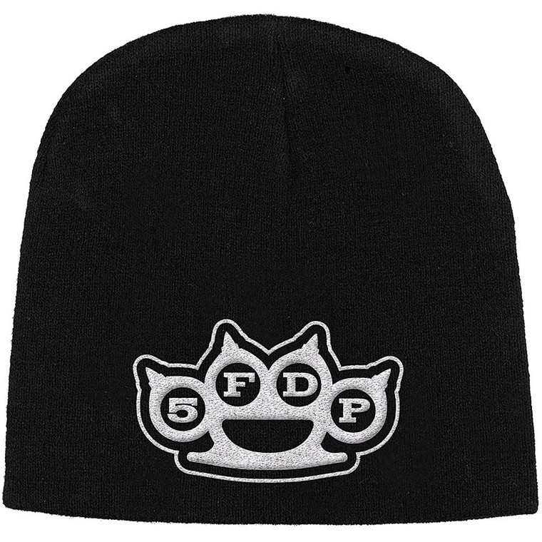 Five Finger Death Punch Unisex Beanie Hat: Knuckles (Black)