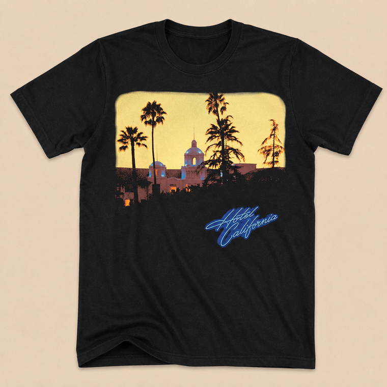 Eagles Unisex T-Shirt: Hotel California (Black)