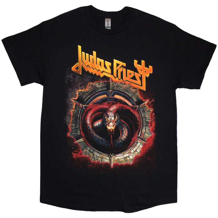 Judas Priest Unisex T-Shirt: The Serpent (Black)