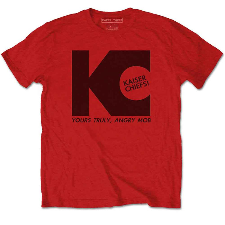 Kaiser Chiefs Unisex T-Shirt: Yours Truly (Red)