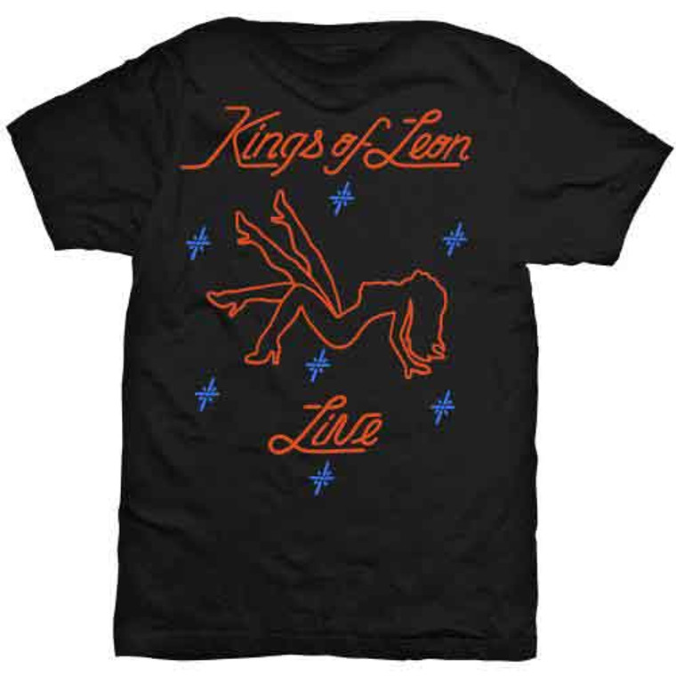 Kings of Leon Unisex T-Shirt: Stripper (Black)