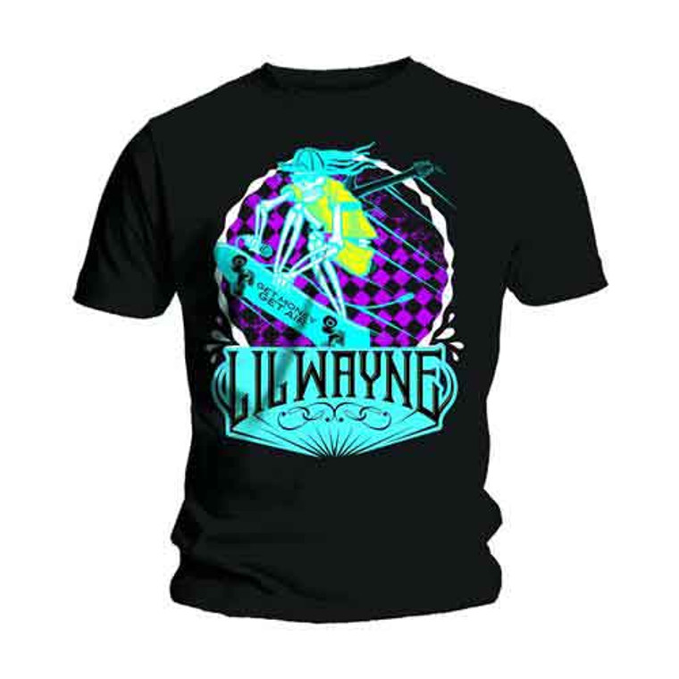 Lil Wayne Unisex T-Shirt: Get Money (Black)