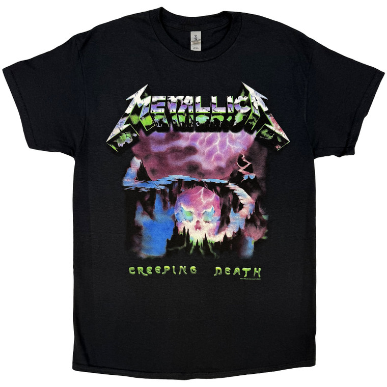 Metallica Unisex T-Shirt: Creeping Death (Black)