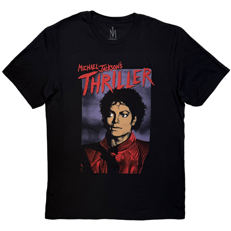 Michael Jackson Unisex T-Shirt: Thriller Pose (Black)
