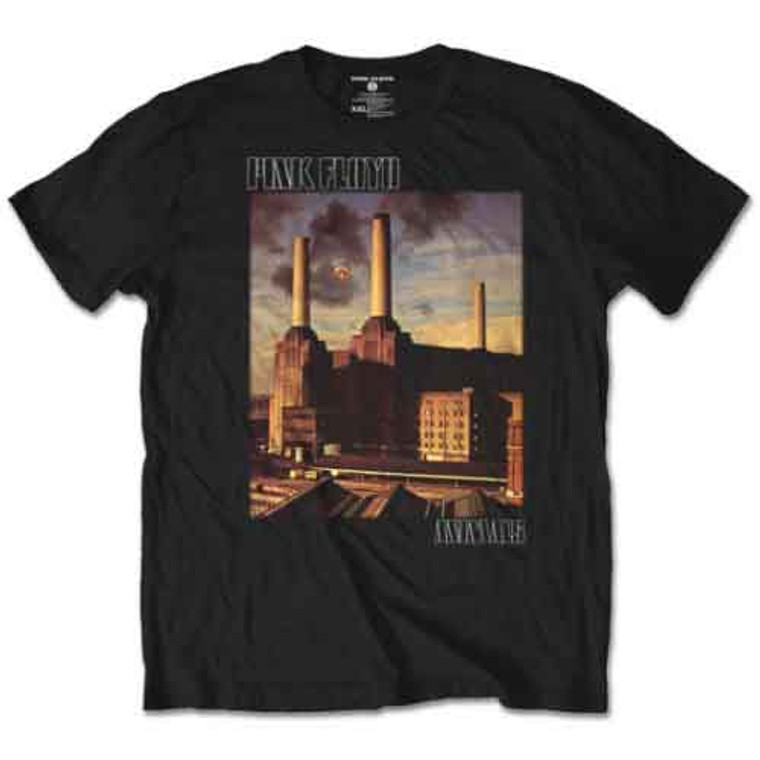 Pink Floyd Unisex T-Shirt: Animals Album (Black)