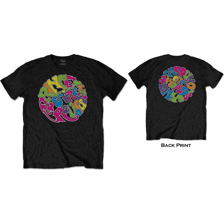 Prince Unisex T-Shirt: In a Day (Black) (Back Print)
