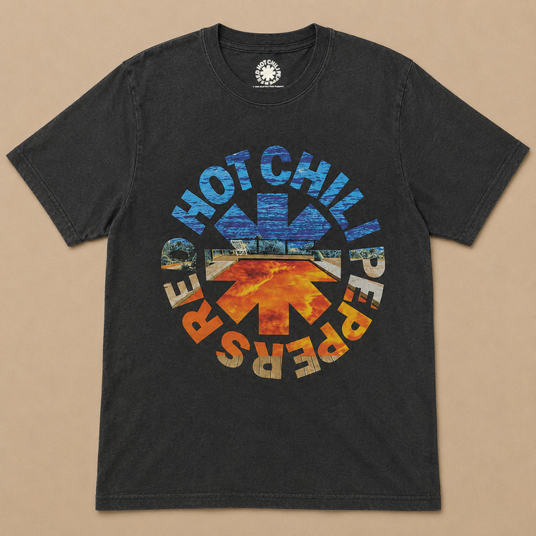 Red Hot Chili Peppers Unisex T-Shirt: Californication Asterisk (Black)