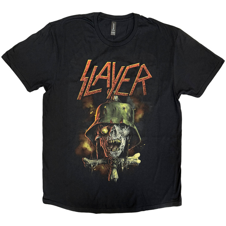 Slayer Unisex T-Shirt: Soldier Cross V.2 (Black)