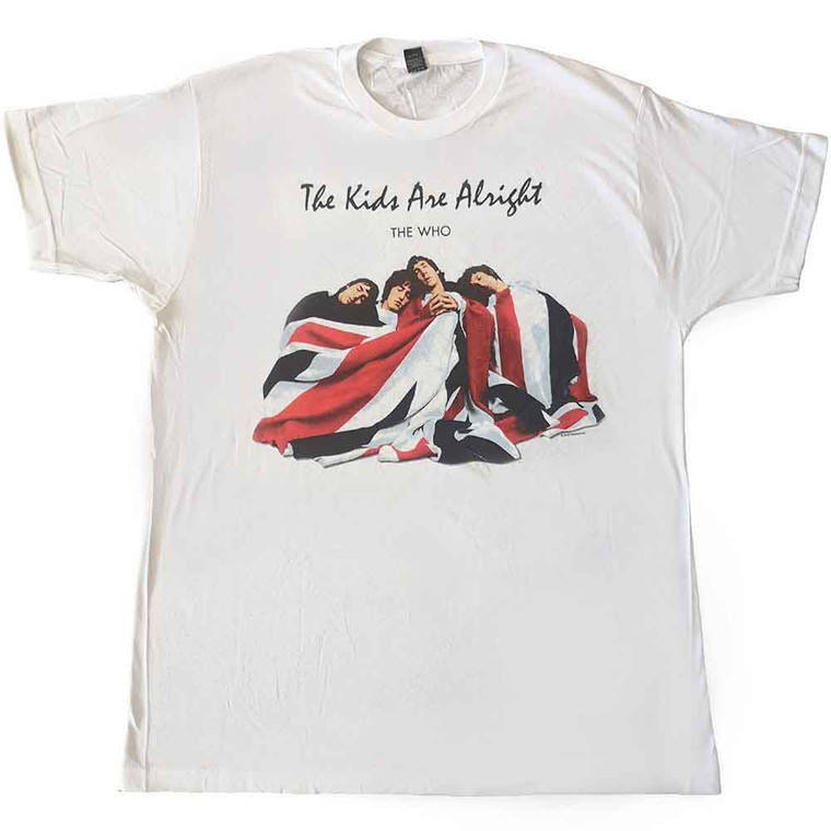 The Who Unisex T-Shirt: The Kids Are Alright (White)