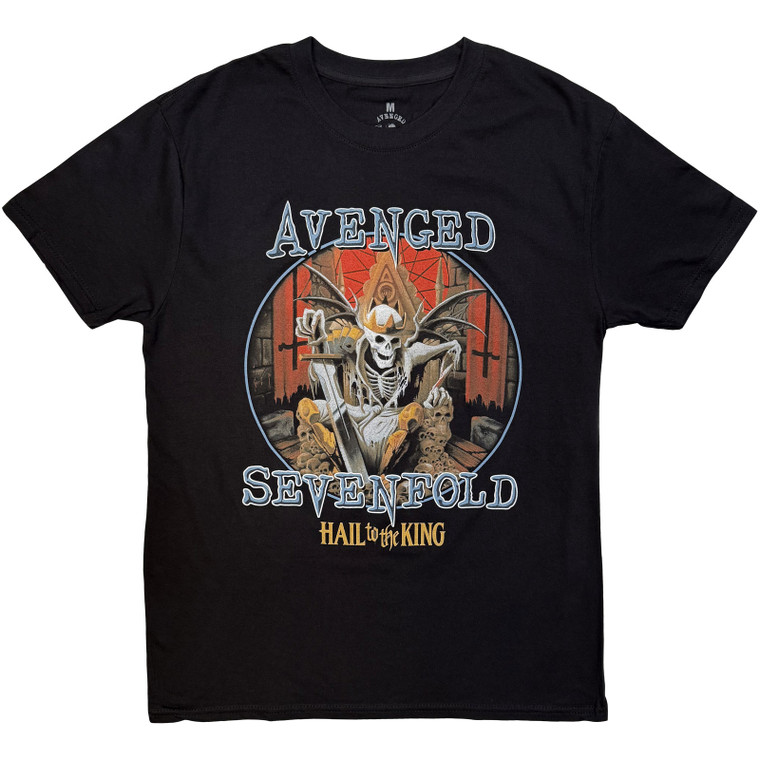 Avenged Sevenfold Unisex T-Shirt: Deadly Rule (Black)