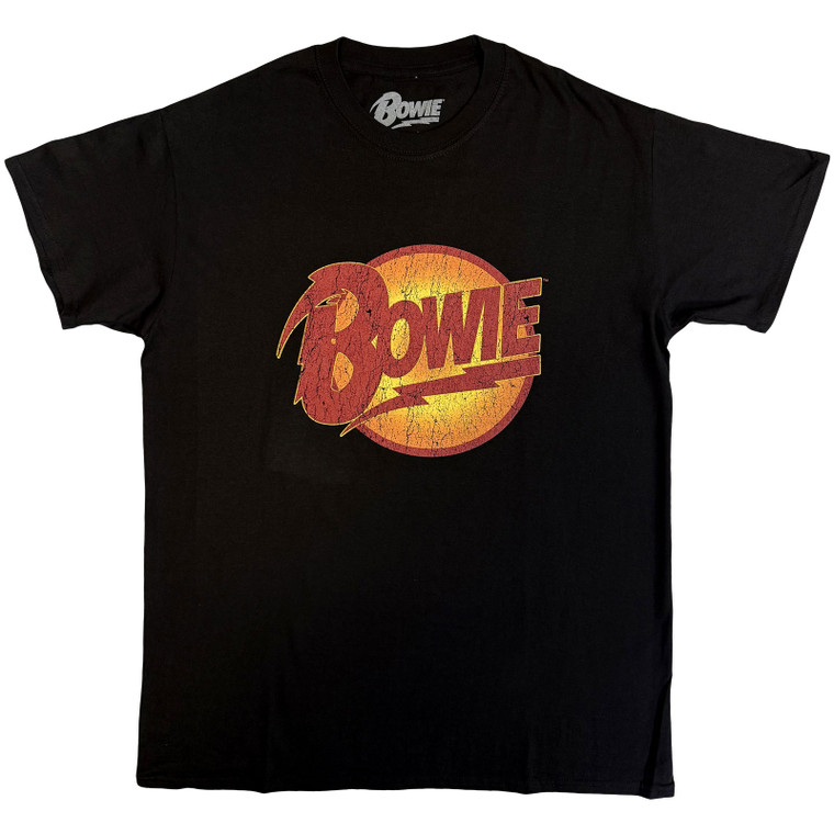 David Bowie Unisex T-Shirt: Diamond Dogs Vintage (Black)