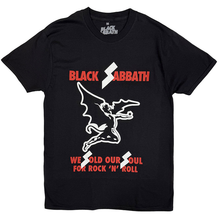 Black Sabbath Unisex T-Shirt: Sold our Soul (Black)