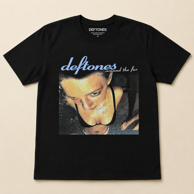 Deftones Unisex T-Shirt: Around the Fur (Black)