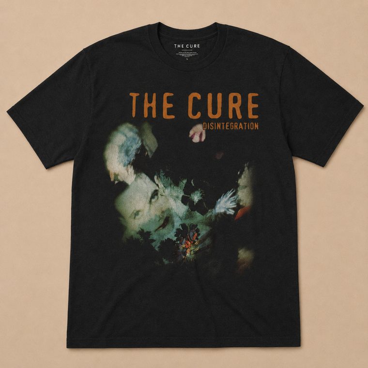 The Cure Unisex T-Shirt: Disintegration (Black)