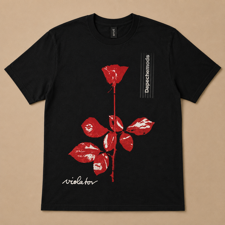 Depeche Mode Unisex T-Shirt: Violator (Black)