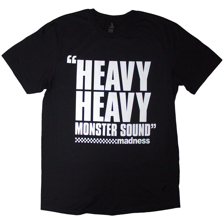 Madness Unisex T-Shirt: Heavy Heavy (Black)
