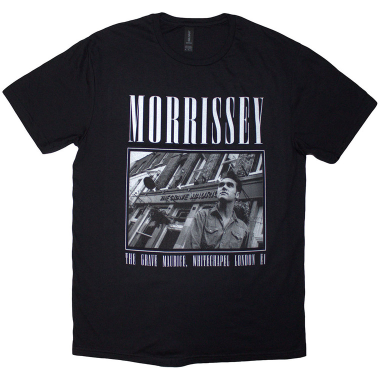 Morrissey Unisex T-Shirt: Whitechapel (Black)
