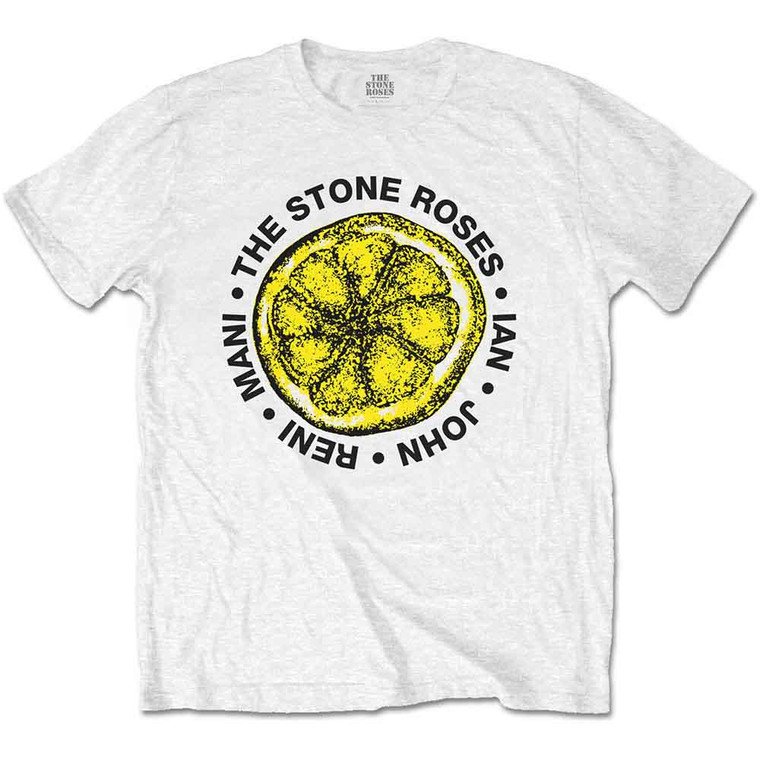 The Stone Roses Unisex T-Shirt: Adored (White)