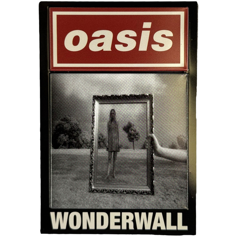 Oasis Fridge Magnet: Wonderwall Single (Ex-Tour)