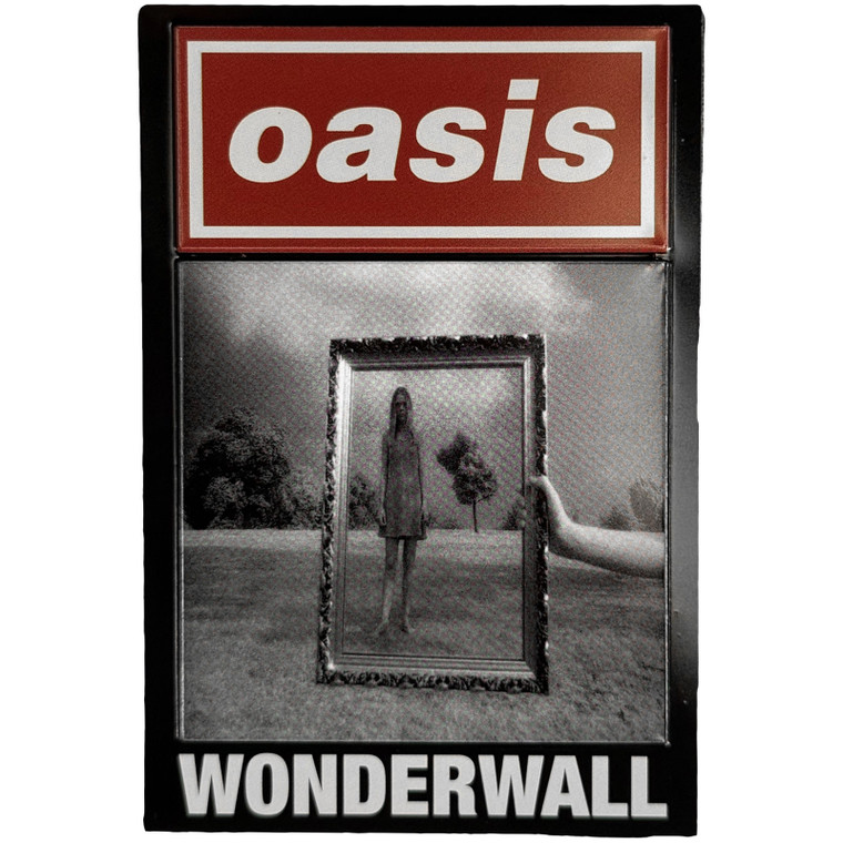 Oasis Fridge Magnet: Wonderwall Single (Ex-Tour)