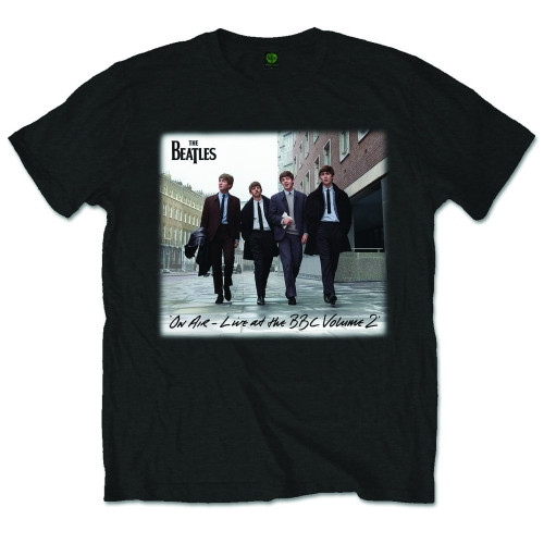 The Beatles Unisex T-Shirt: On Air (Black)