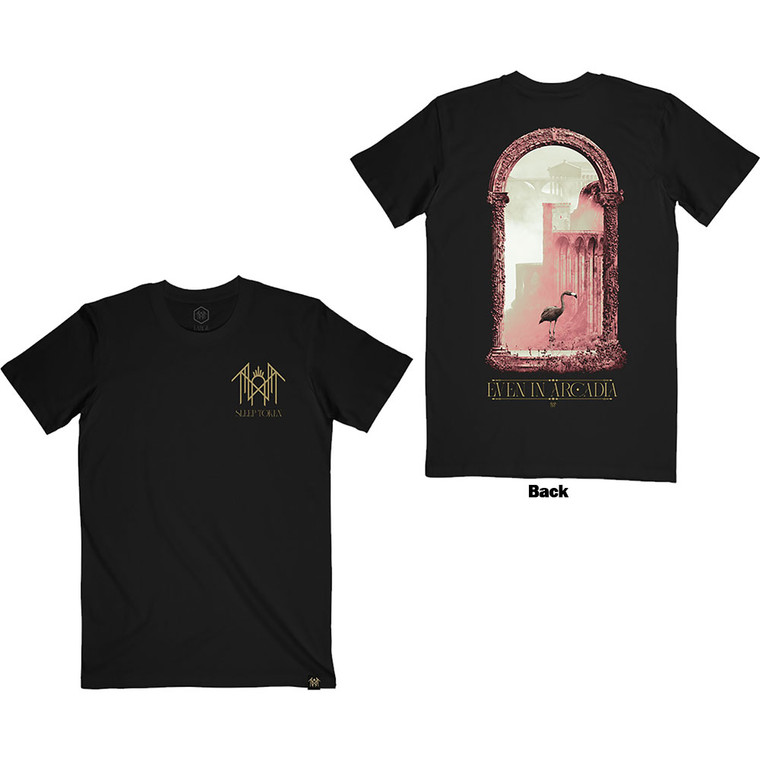 Sleep Token Unisex T-Shirt: Even In Arcadia Archway (Black) (Back Print) (QUARANTINE: EMBARGOED PRODUCTS)