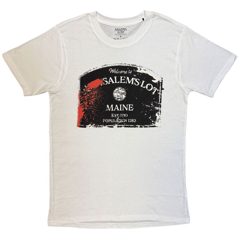 Salems Lot Unisex T-Shirt: Welcome... (White)