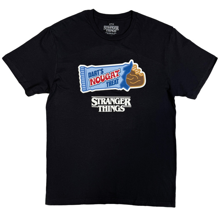 Netflix Unisex T-Shirt: Stranger Things - Dart’s Treat (Black)