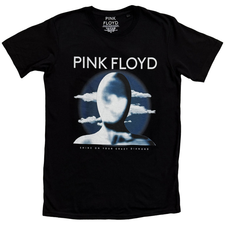 Pink Floyd Unisex T-Shirt: Clouds (Black)