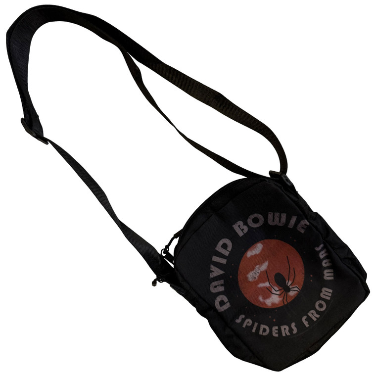 David Bowie Crossbody Bag: Spiders From Mars (Black)