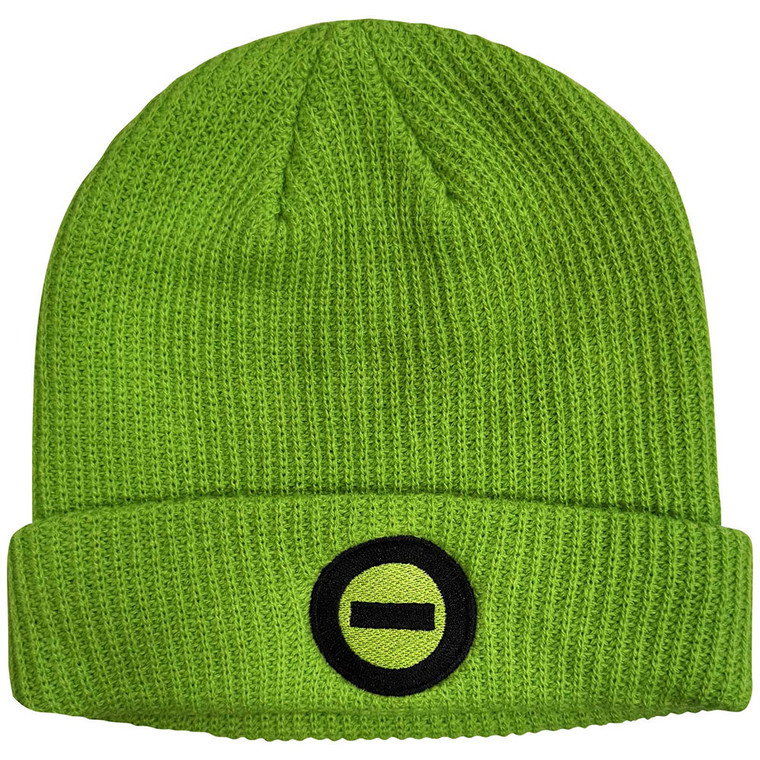 Type O Negative Unisex Beanie Hat: Negative Emblem (Green)