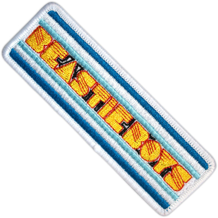 The Beastie Boys Woven Patch: Long Logo