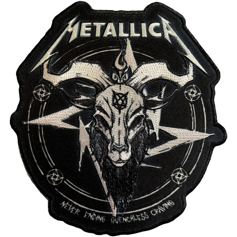 Metallica Woven Patch: Darkness Son