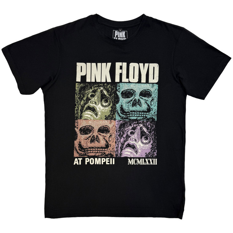 Pink Floyd Unisex Carbon T-Shirt: Mosaics (Black)